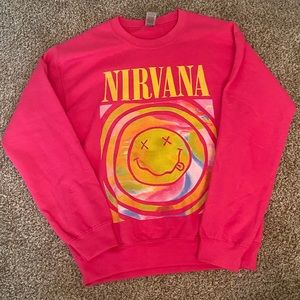 Pink Nirvana Sweatshirt